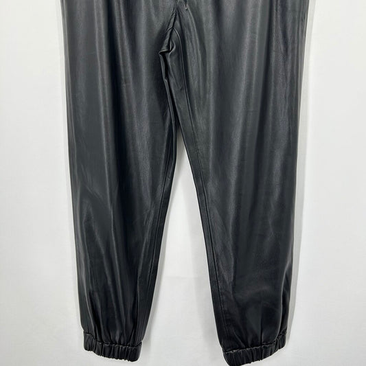 Cami Faux Leather Jogger