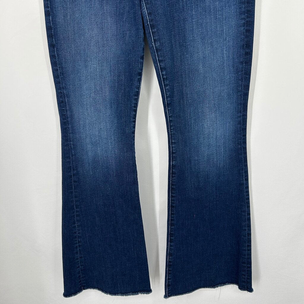 Mother Boot Crop Jeans