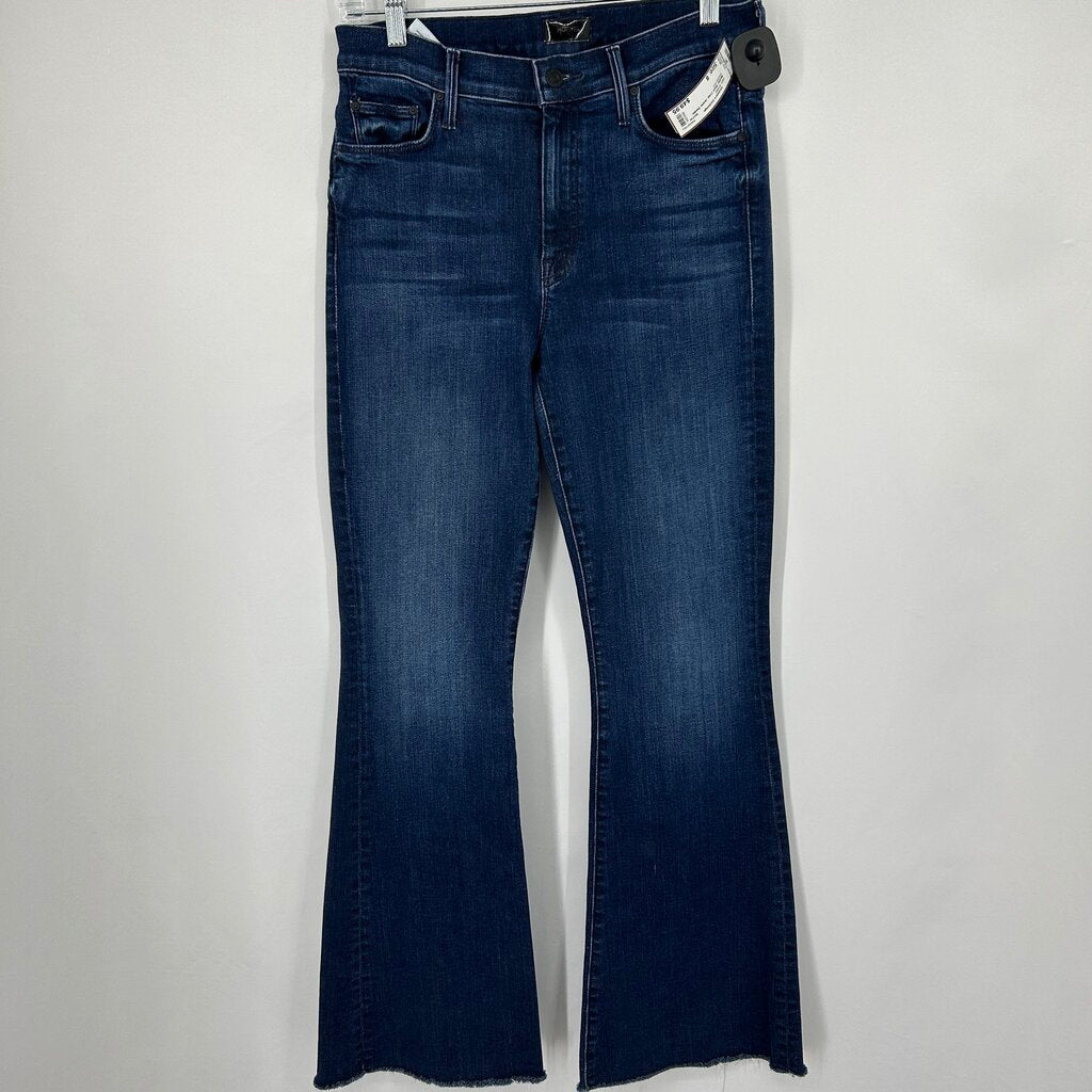 Mother Boot Crop Jeans