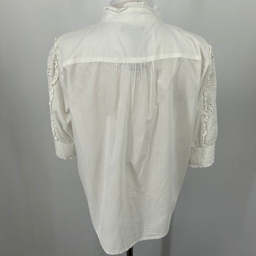 J Crew S/s Embroidered Shirt