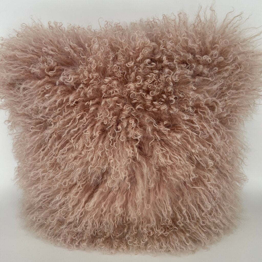 West Elm Lamb Fur Pillow
