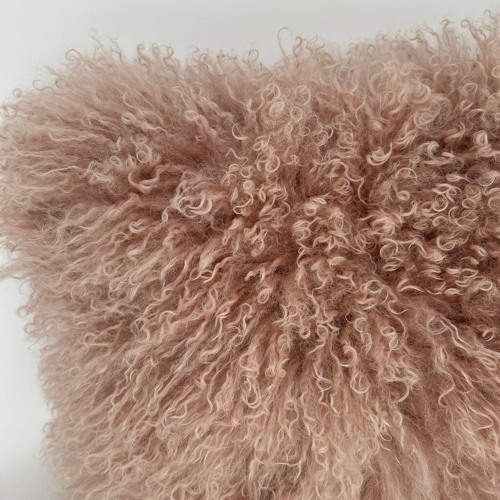 West Elm Lamb Fur Pillow