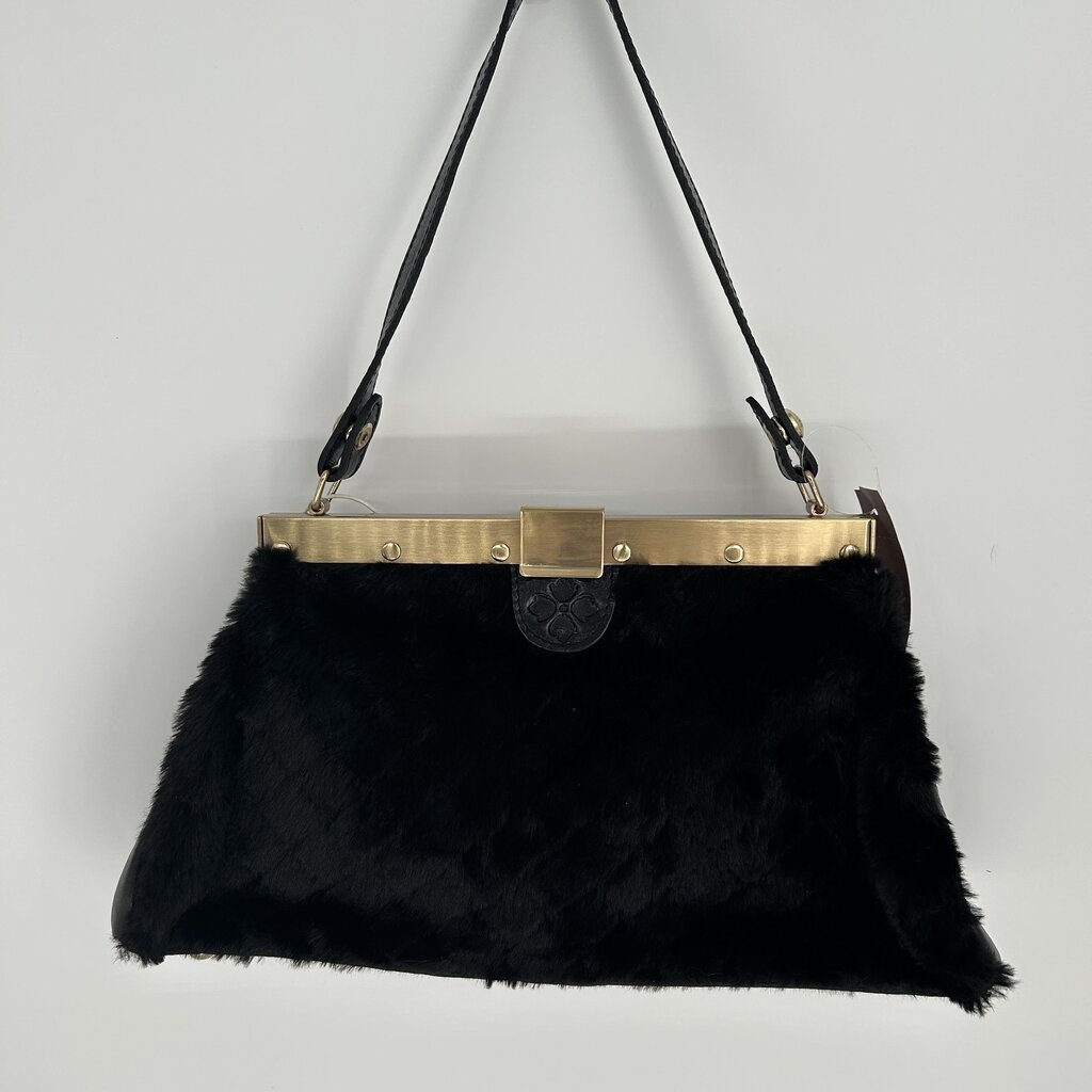 Patricia Nash Faux Fur Shoulder Bag