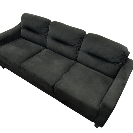 Microfiber Couch AS IS