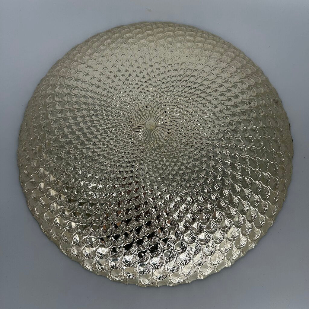 Moroccan Style Peacock Feather Bowl