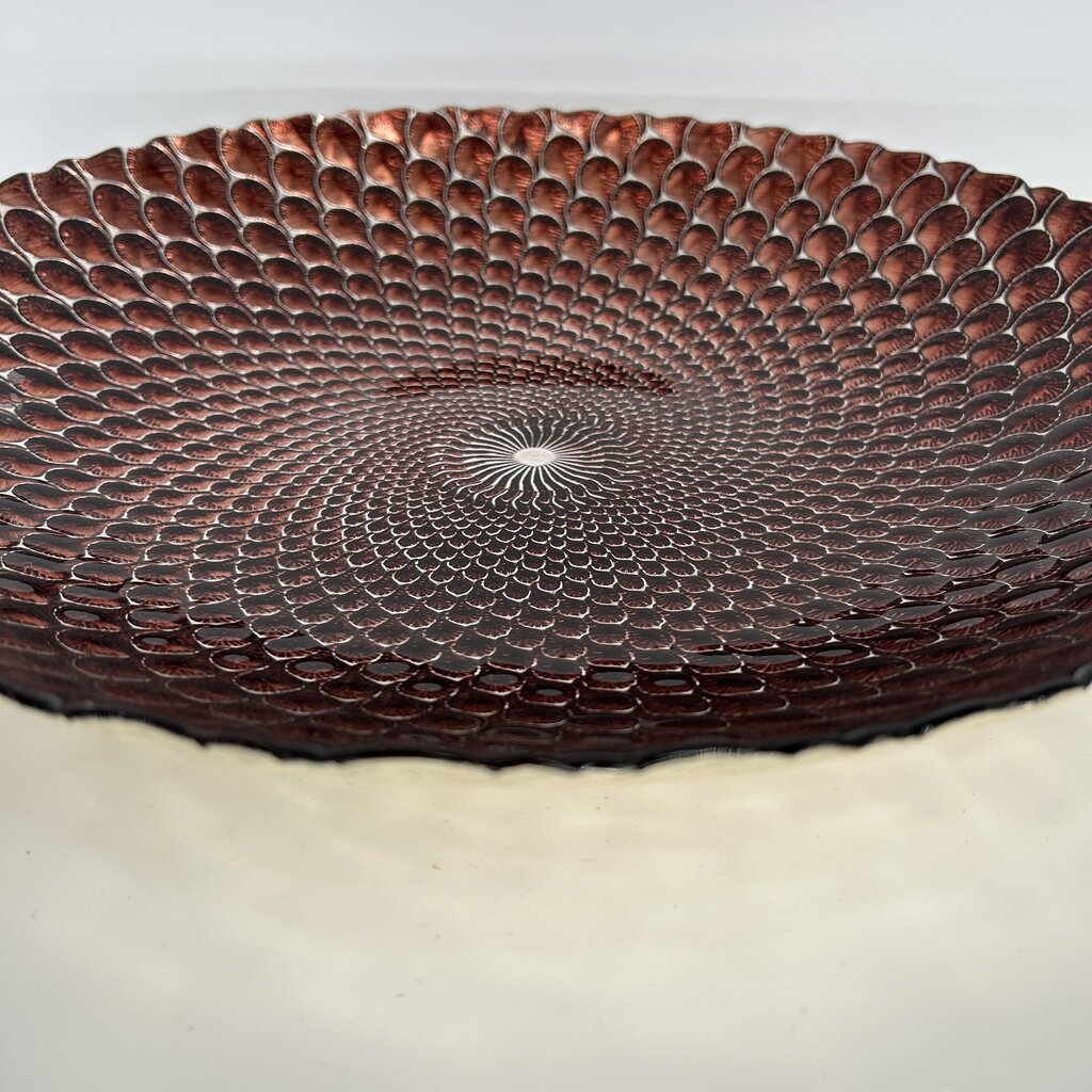 Moroccan Style Peacock Feather Bowl