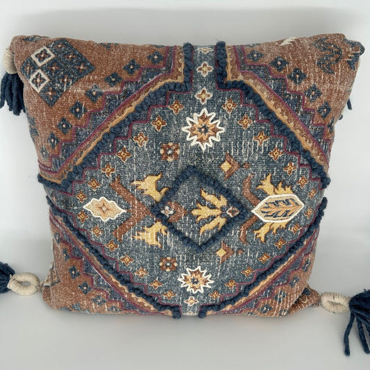 Bohemian Tassel Corner Pillow