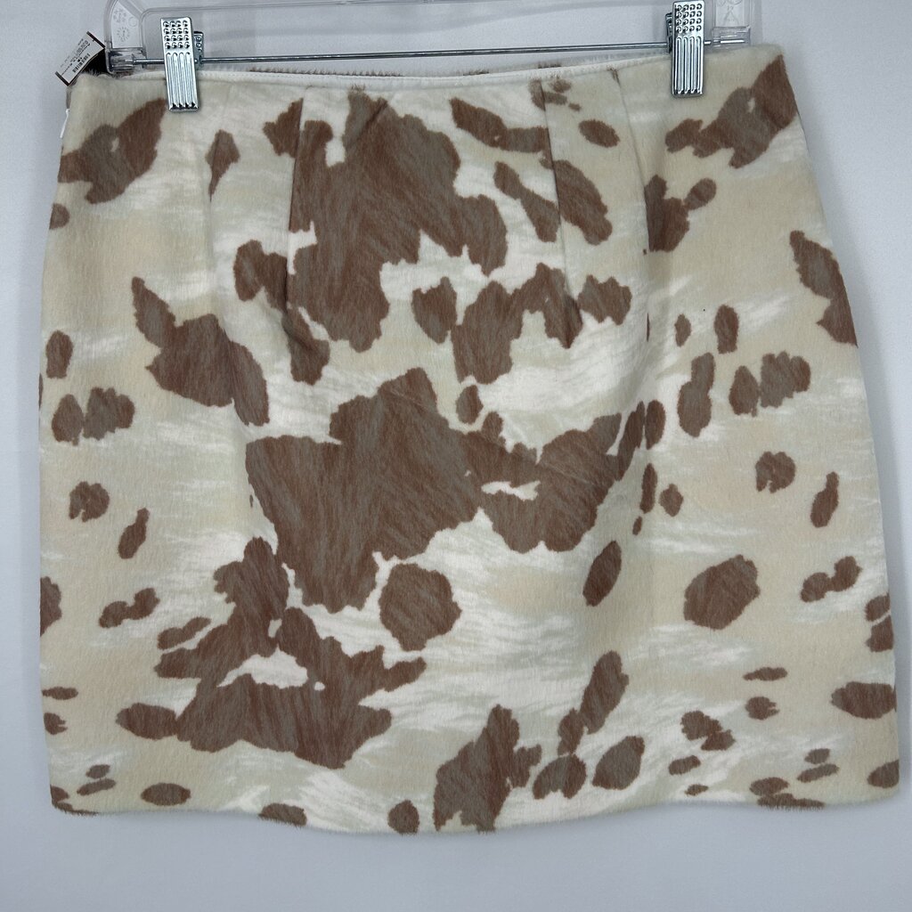 Loft Faux Cow Skirt