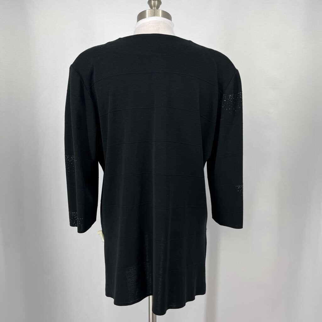 Ming Wang 3/4 Slv Jacket