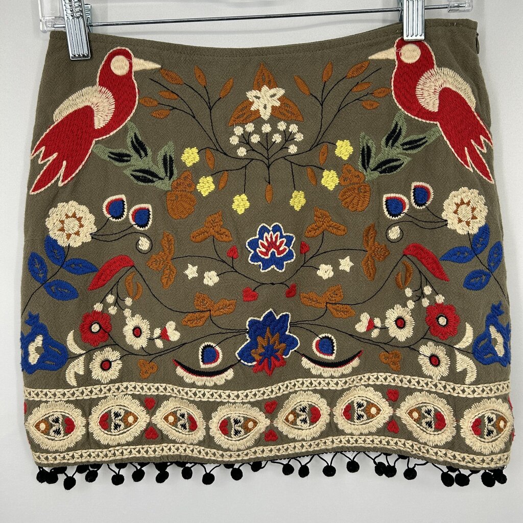 Altar'd State Embroidered Skirt