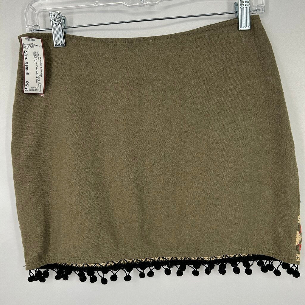 Altar'd State Embroidered Skirt