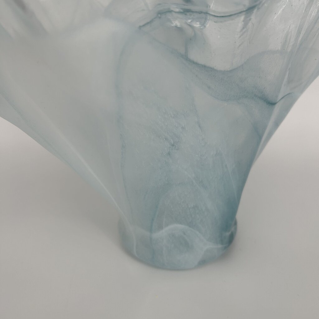 Art Glass Handkerchief Vase
