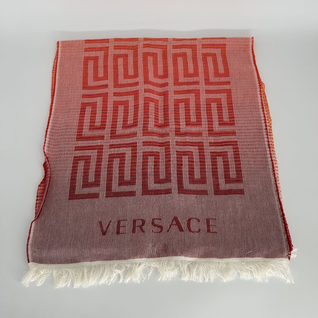 Versace Cotton Patterned Scarf