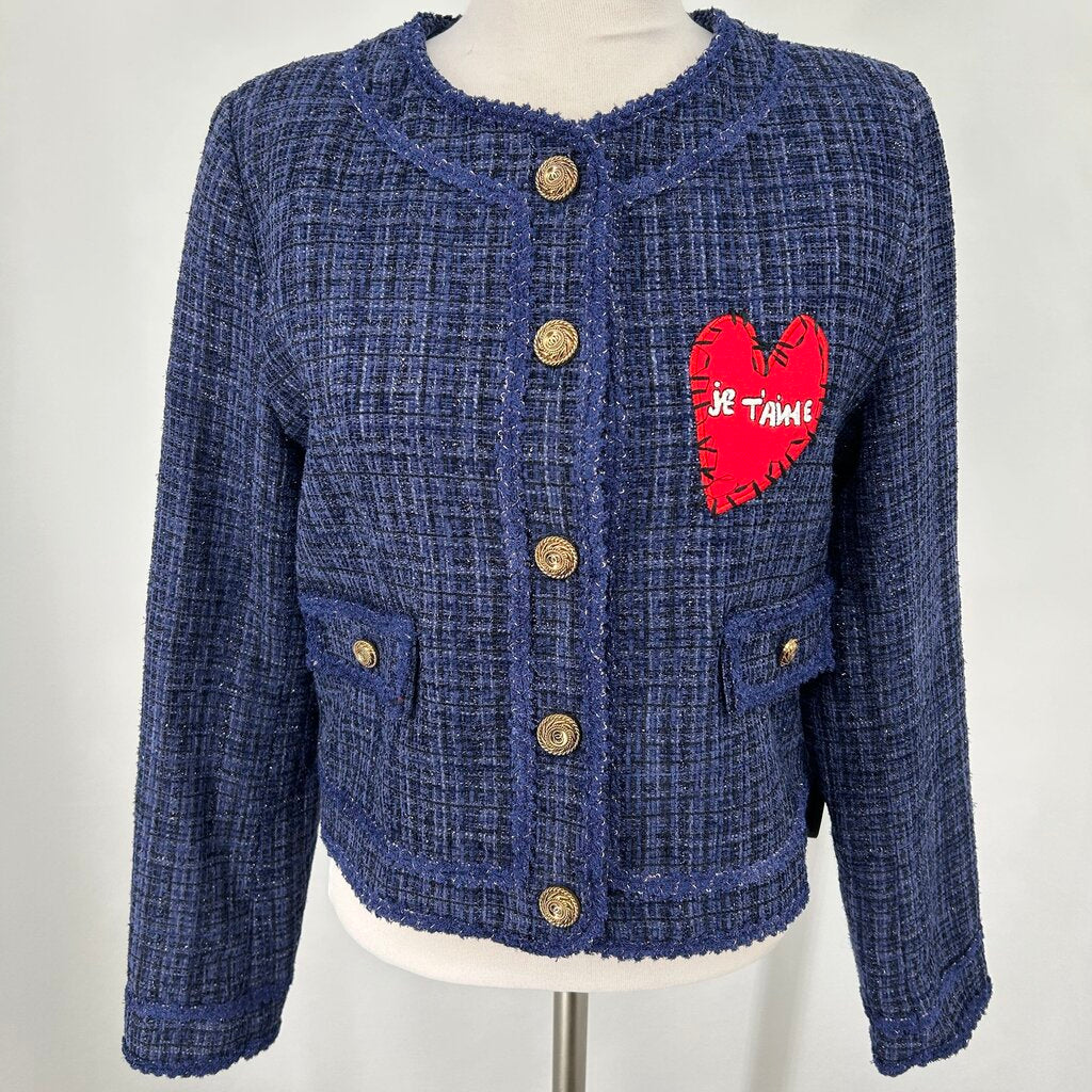 Aqua Kerri Rosenthal Jacket