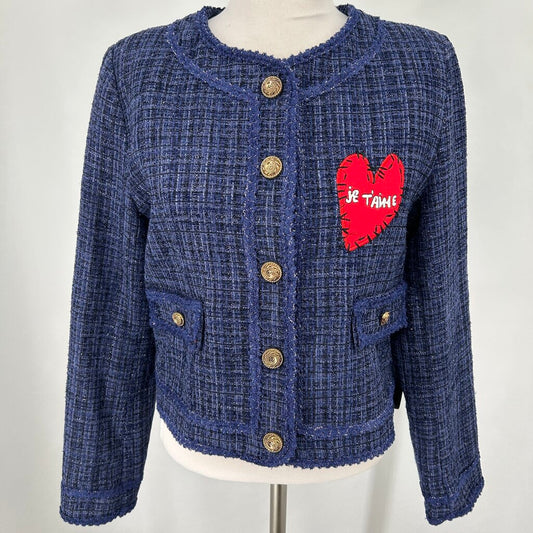 Aqua Kerri Rosenthal Jacket