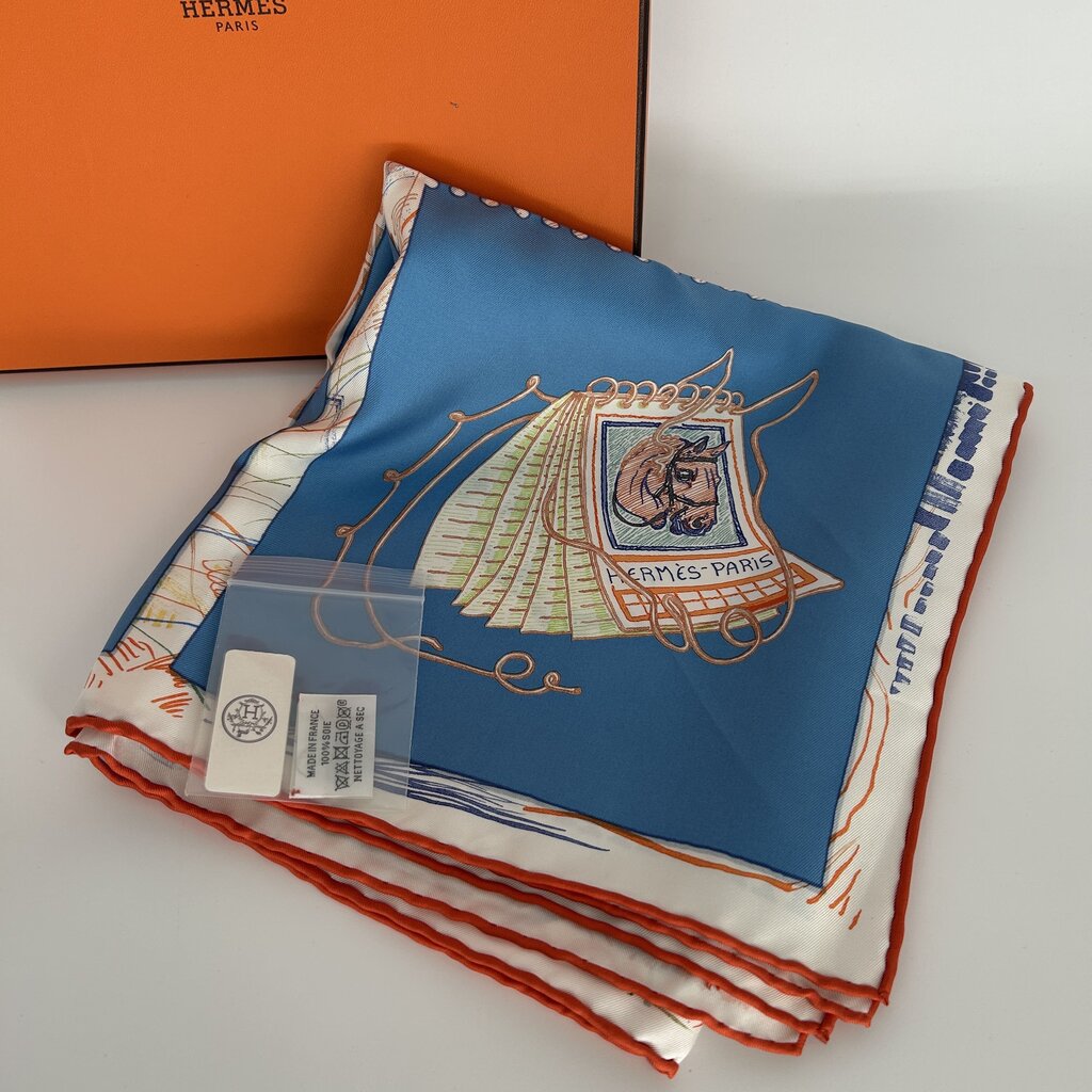 Hermes Silk Scarf