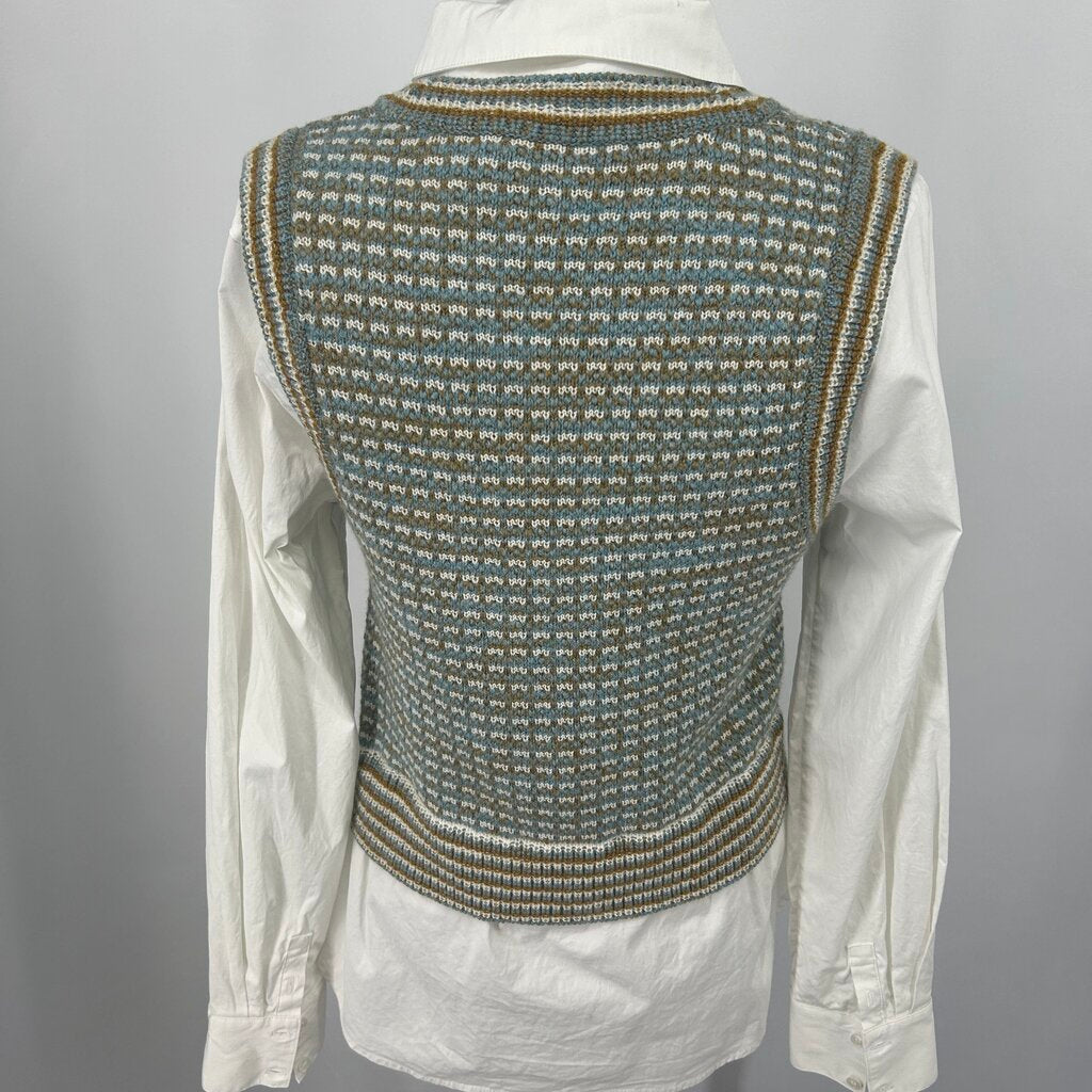 Veronica Beard L/S Twofer Shirt