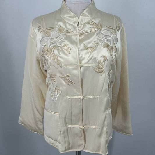 Natori Embroidered Jacket