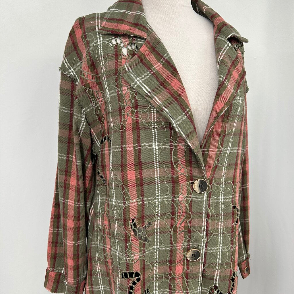 POL Plaid Jacket