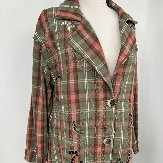 POL Plaid Jacket
