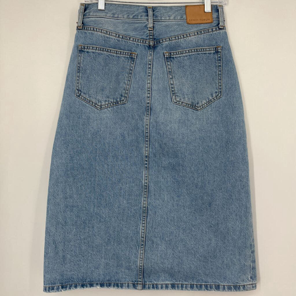 Denim Forum Skirt
