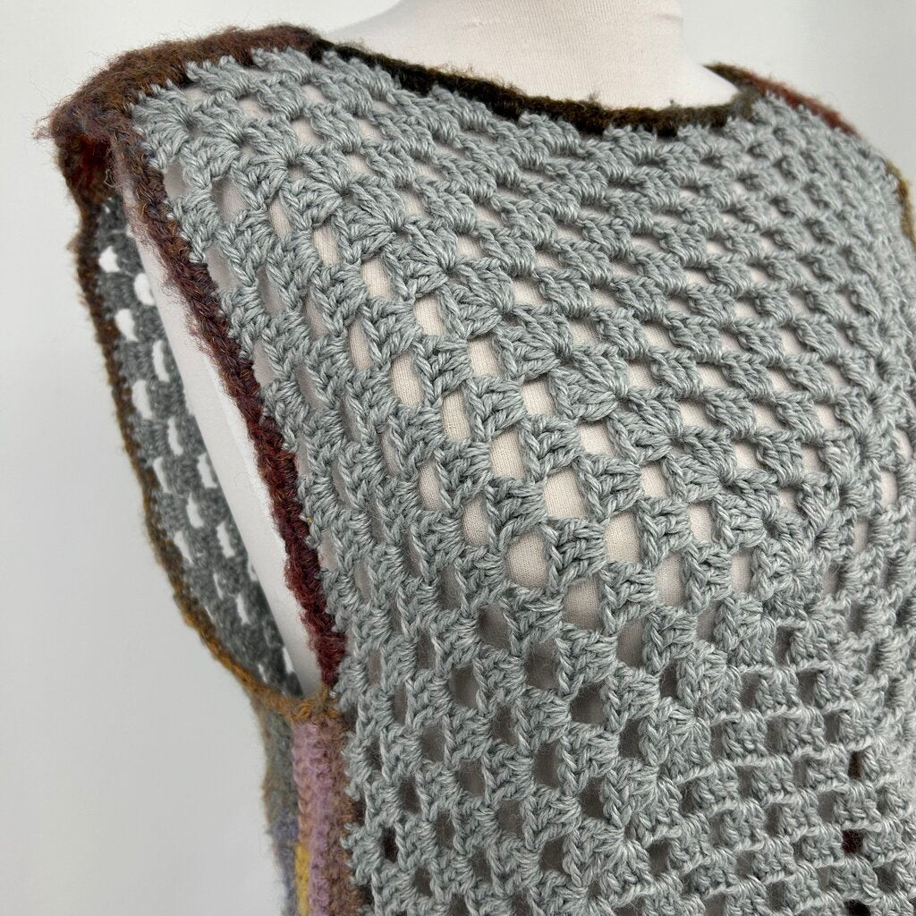 Hand Crochet Sweater Vest
