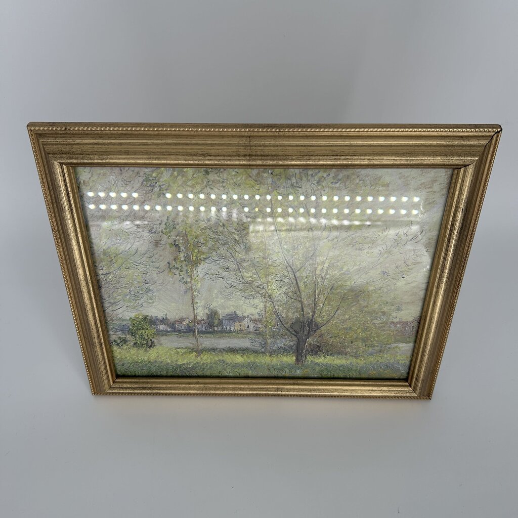 Framed Monet "The Willows" Print
