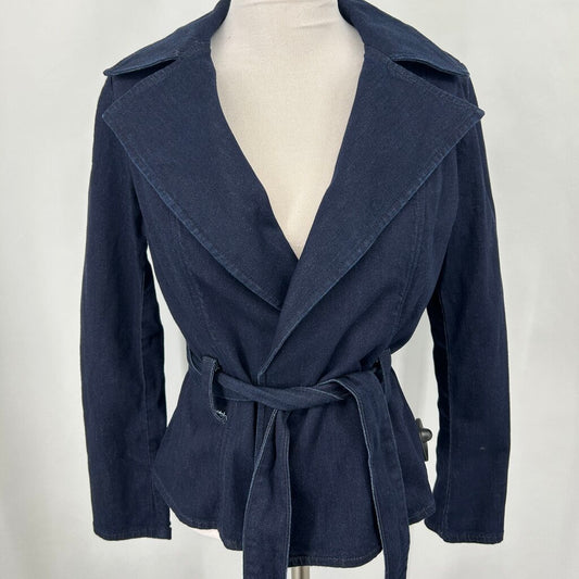 WHBM Crop Trench Jacket