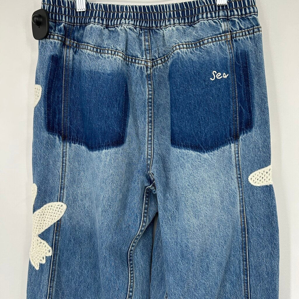 Sea Dove Embellished Jeans