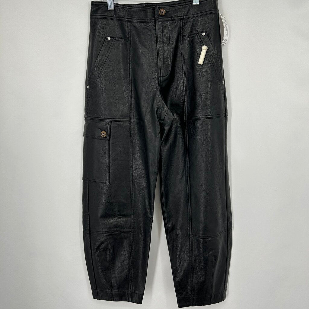 Anthropologie Faux Leather Pants