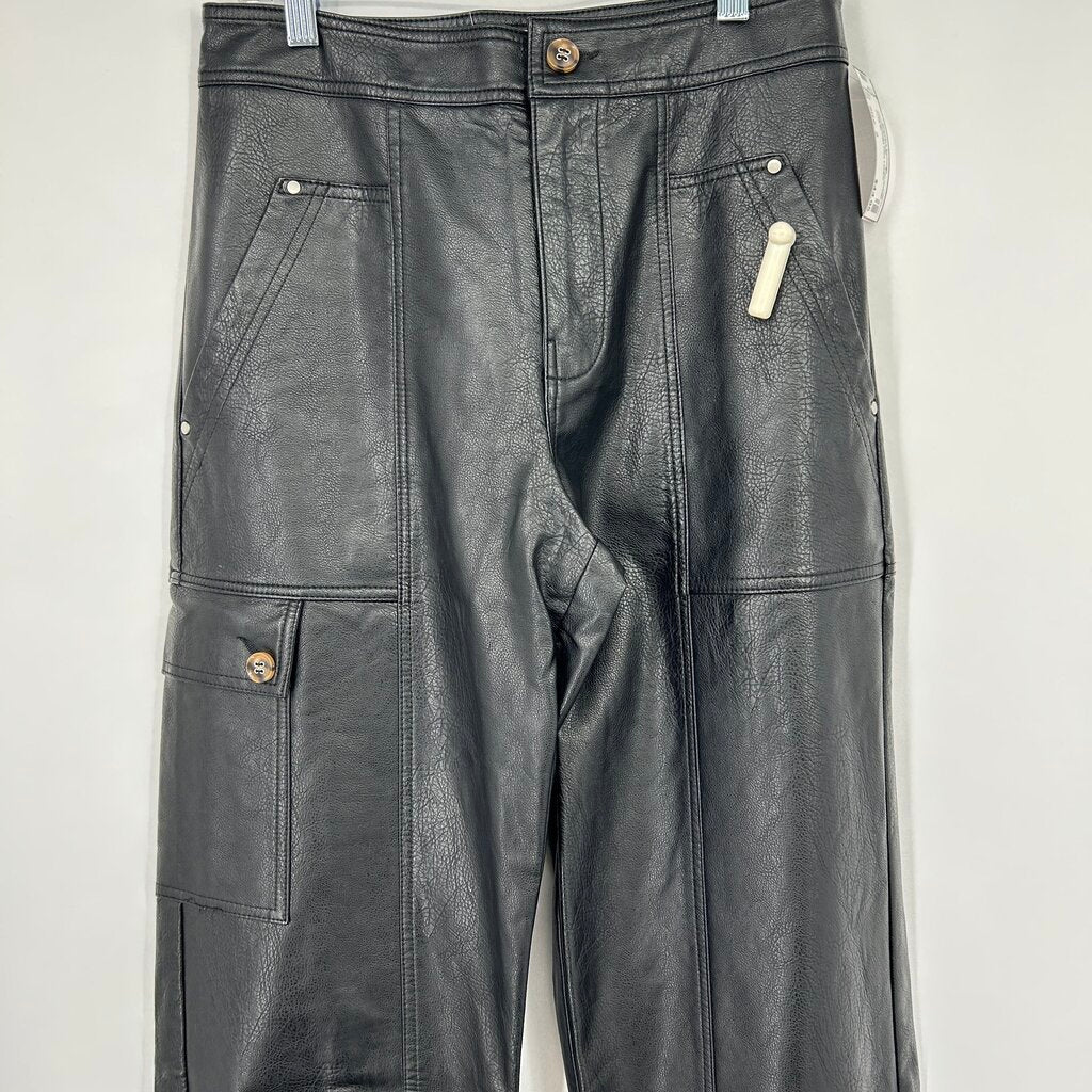 Anthropologie Faux Leather Pants
