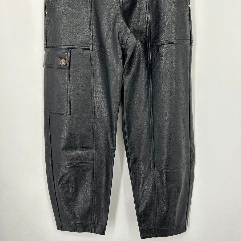 Anthropologie Faux Leather Pants