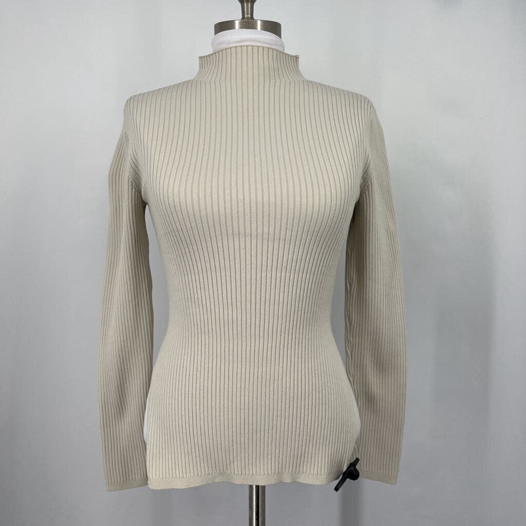 Babaton L/s Crop Back Sweater