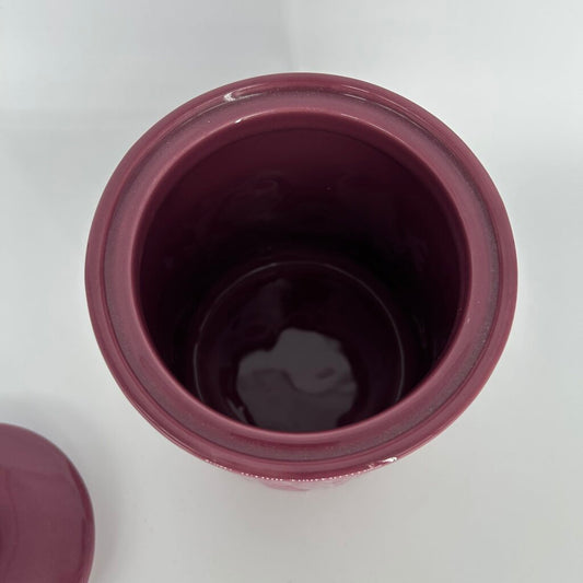 Ceramic Floral Canister