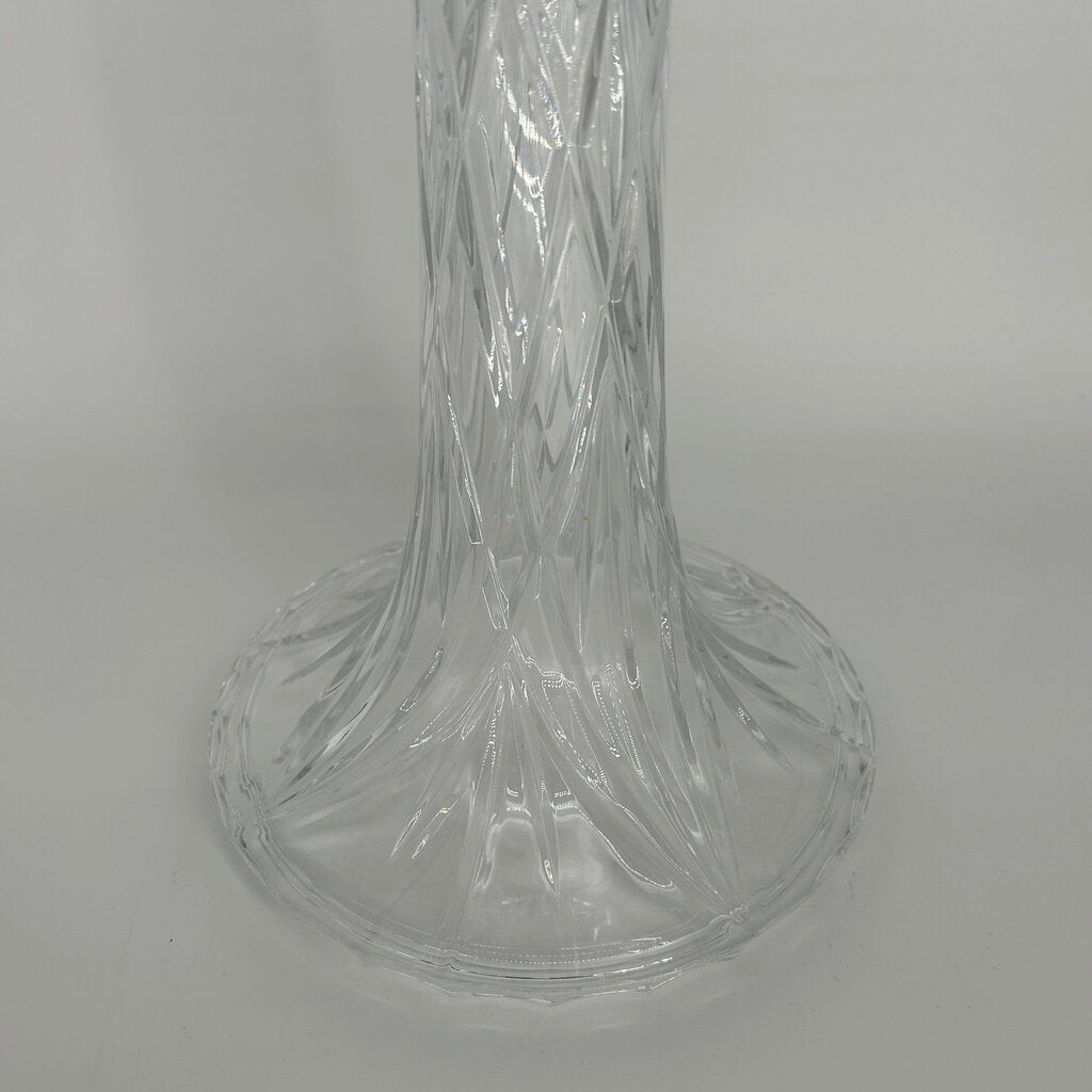 Cut Crystal Cake Stand