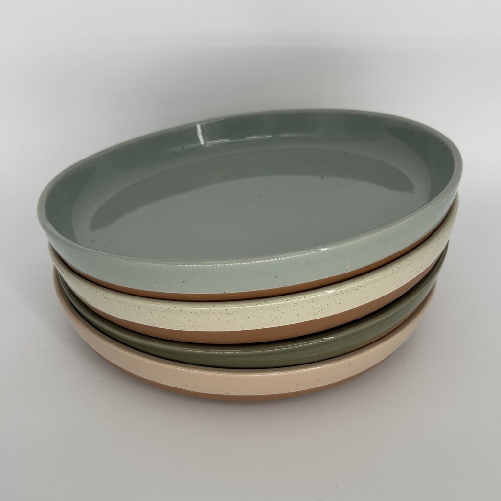 Stoneware Shallow Bowl Set
