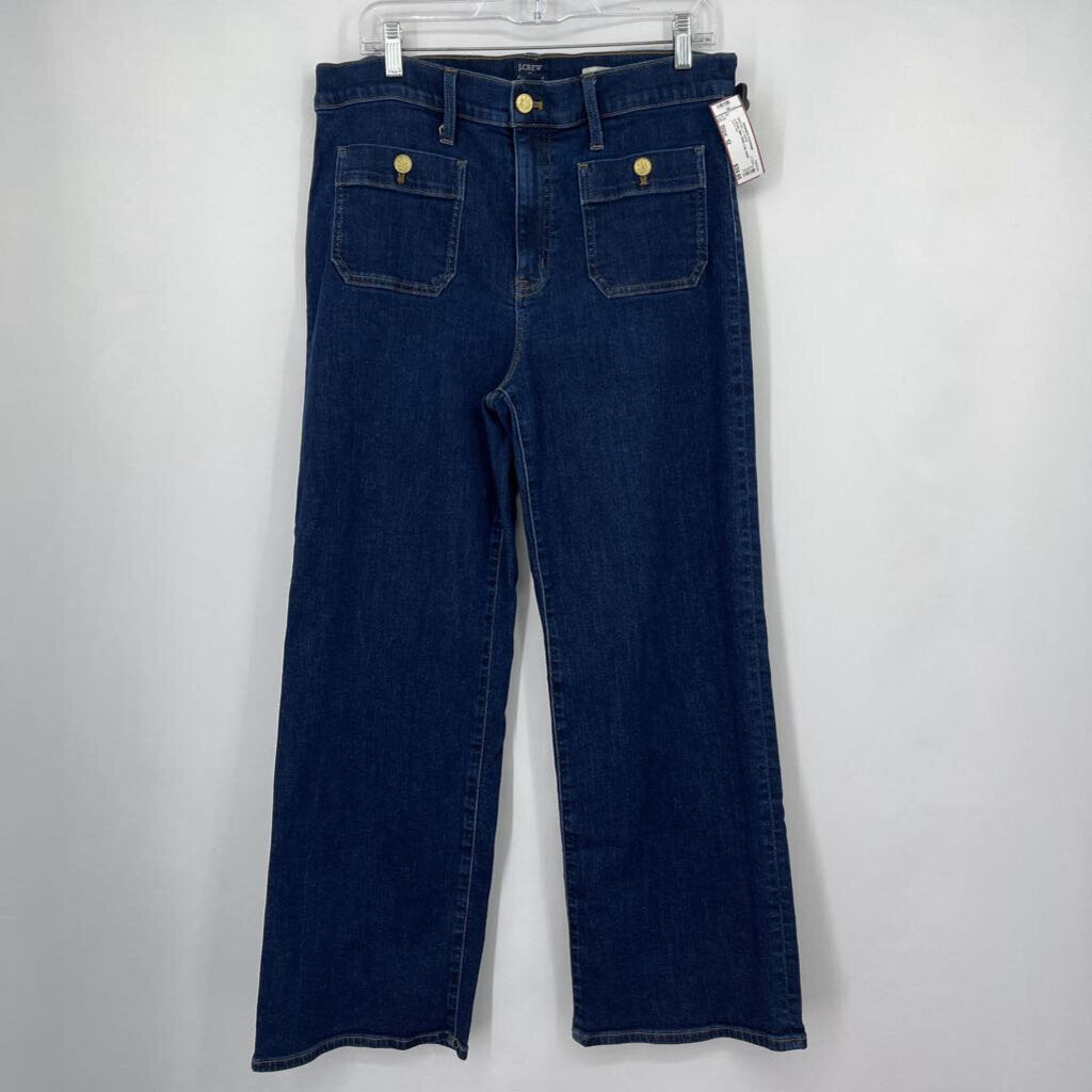 J Crew Slim Wide Leg Jeans