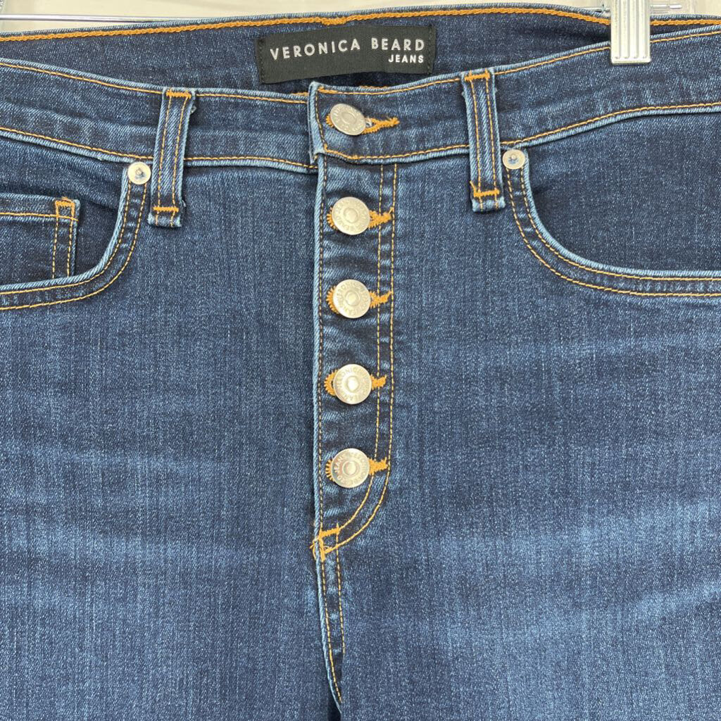 Veronica Beard Button Fly Jeans