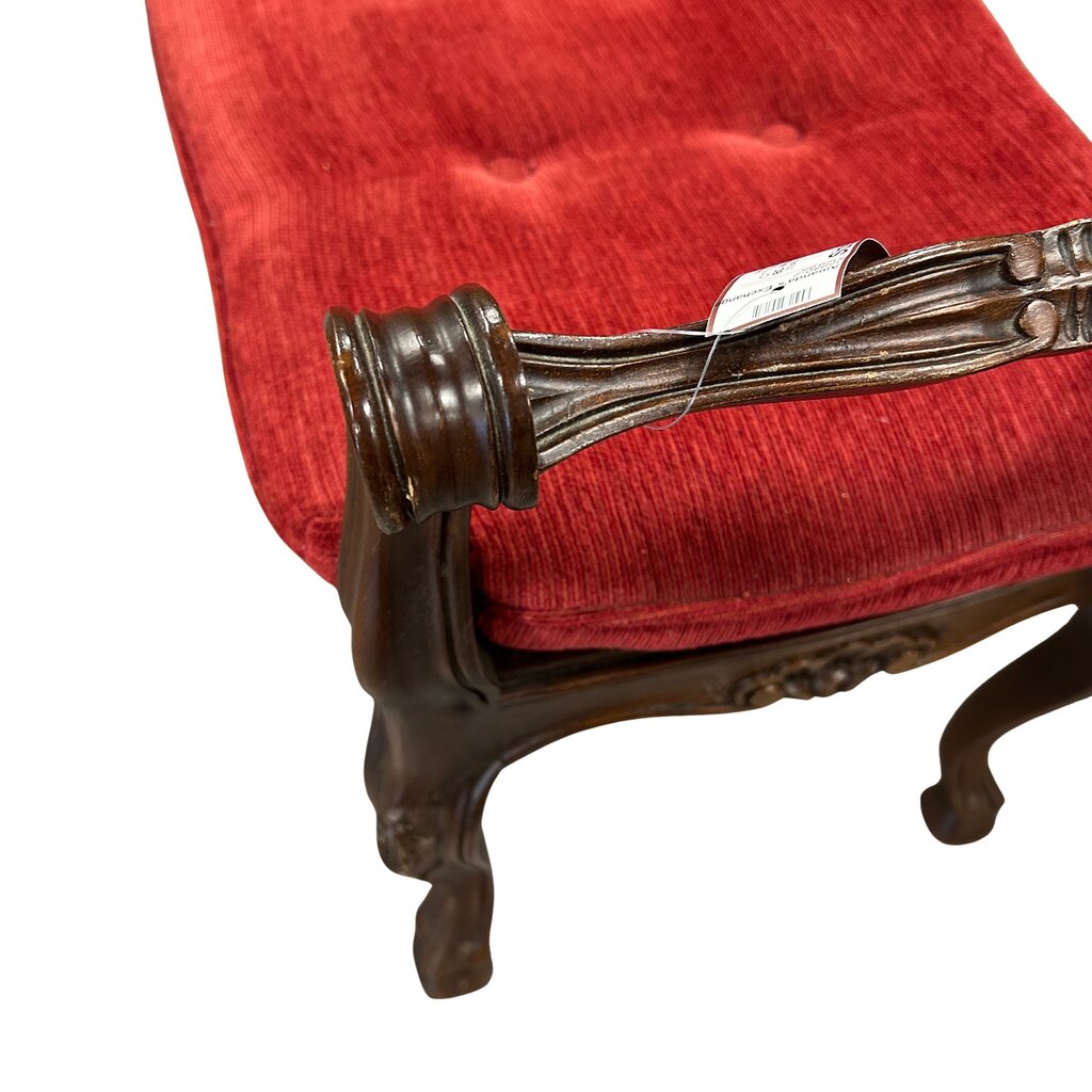 BD Wood & Velvet Bench