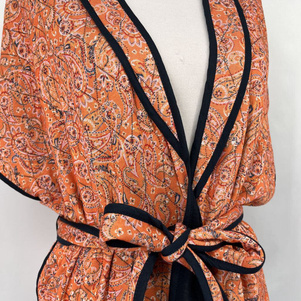 J Jill S/s Paisley Jacket