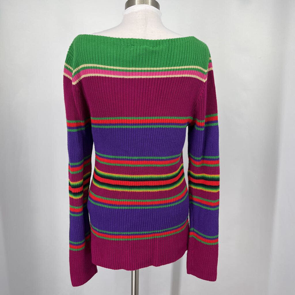Lauren L/s Stripe Sweater