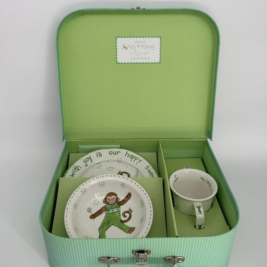 Monkey Ceramic Dish Set