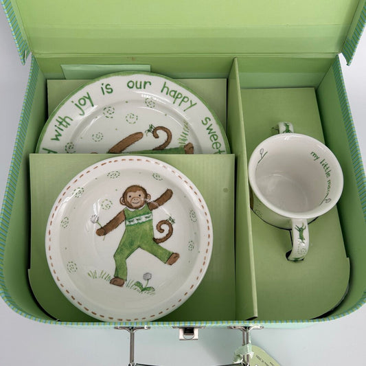 Monkey Ceramic Dish Set