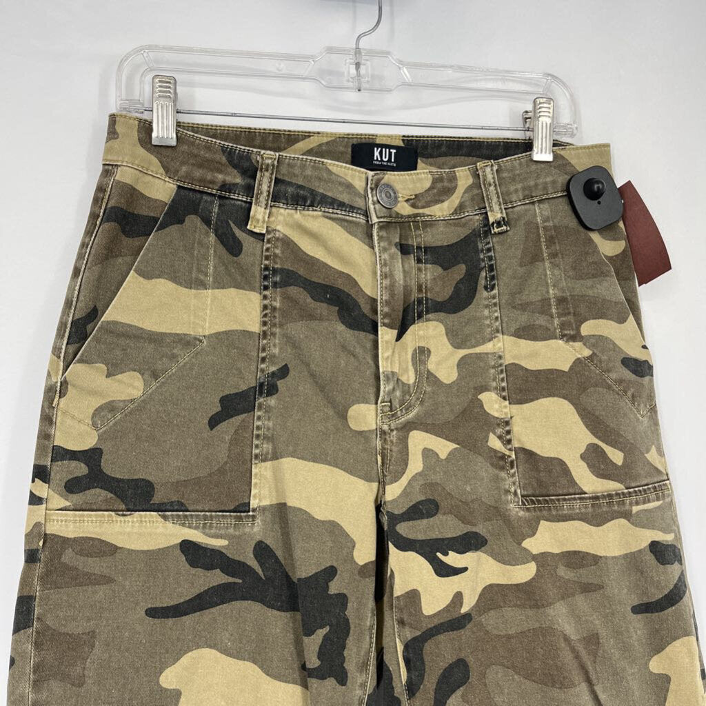Kut Camo Barrel Jeans
