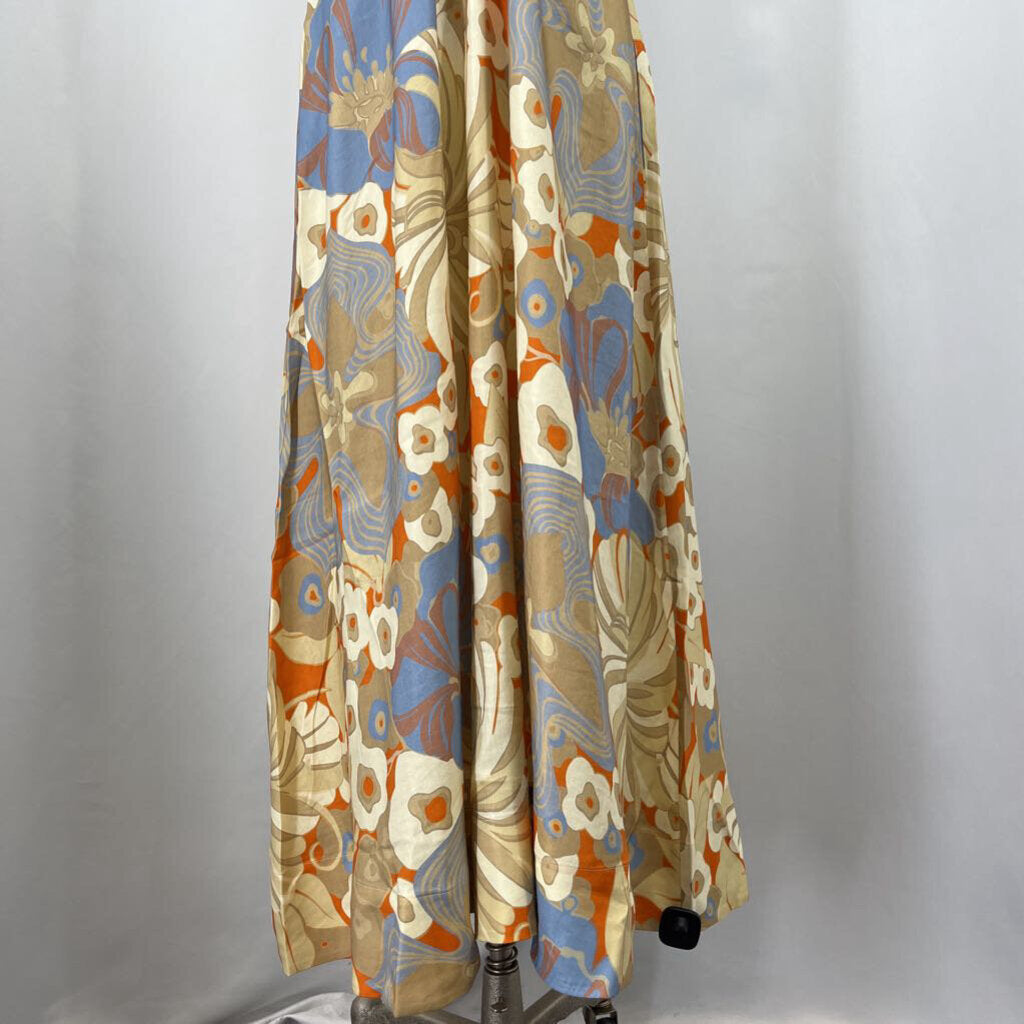 BR Floral Halter Maxi Dress