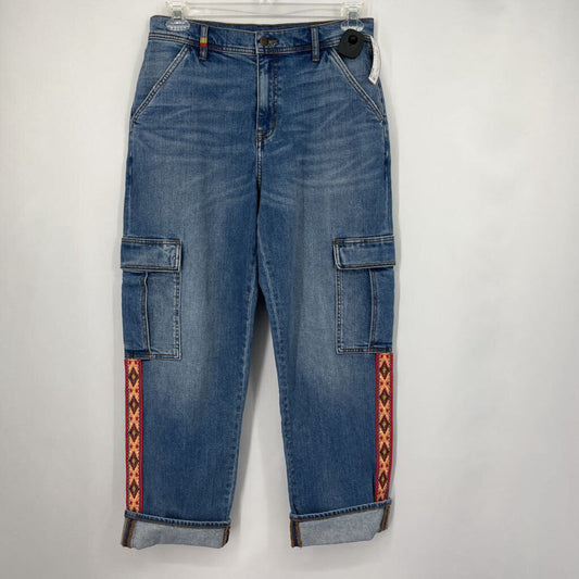 Johnny Was High Rise Cargo Jeans