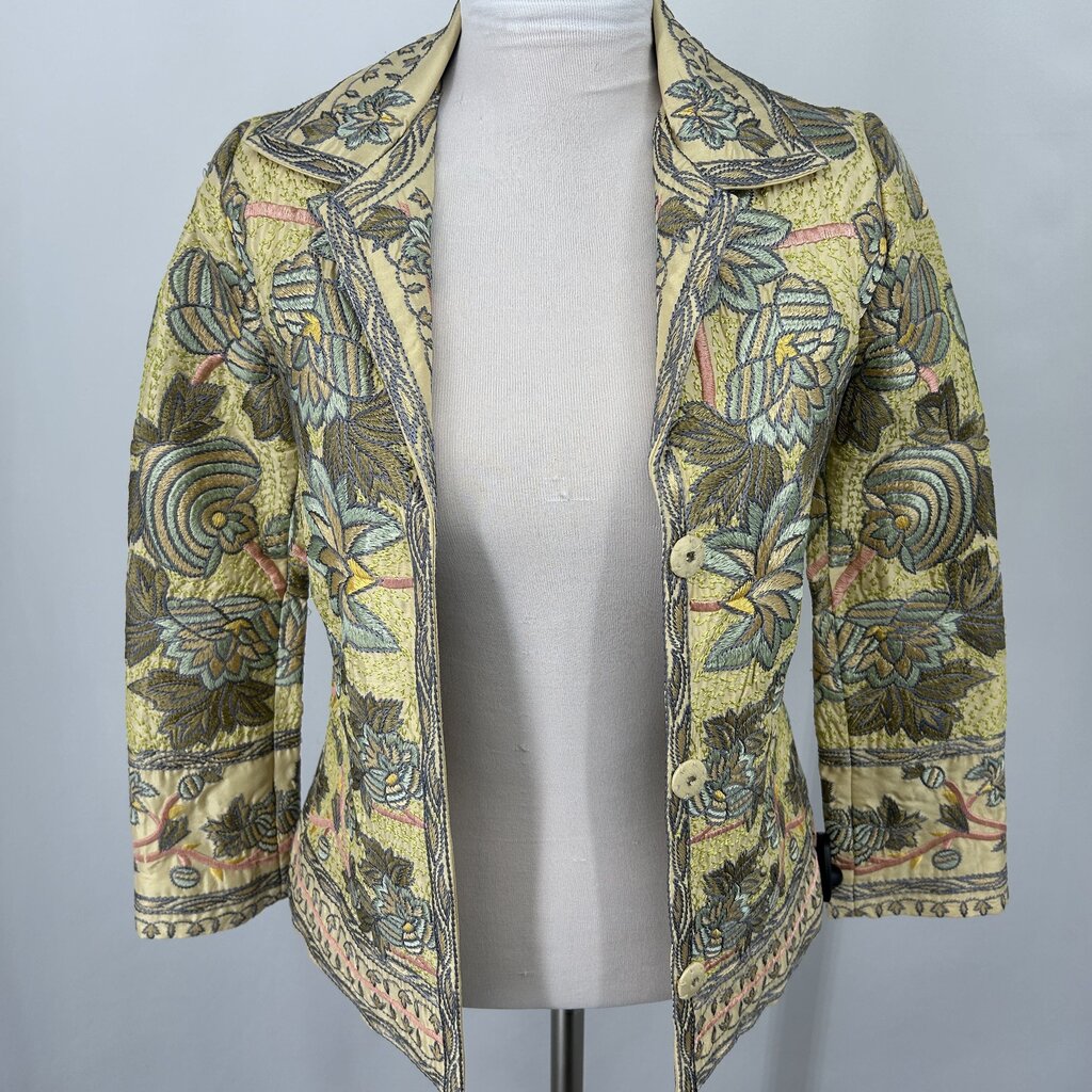 Johnny Was Embroidered Jacket