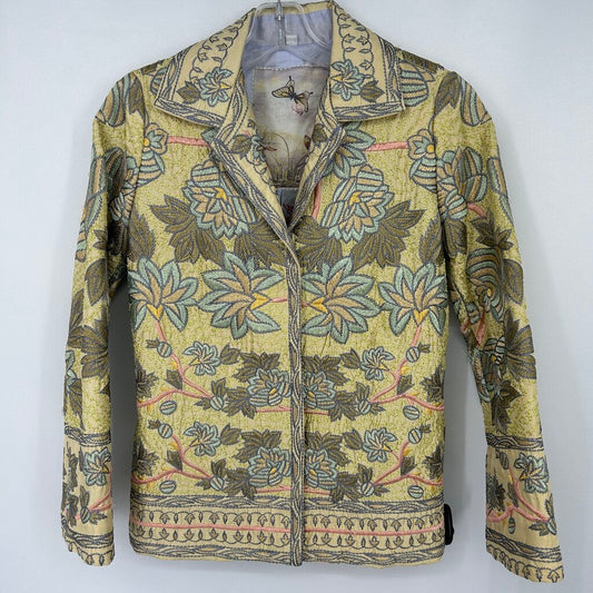 Johnny Was Embroidered Jacket