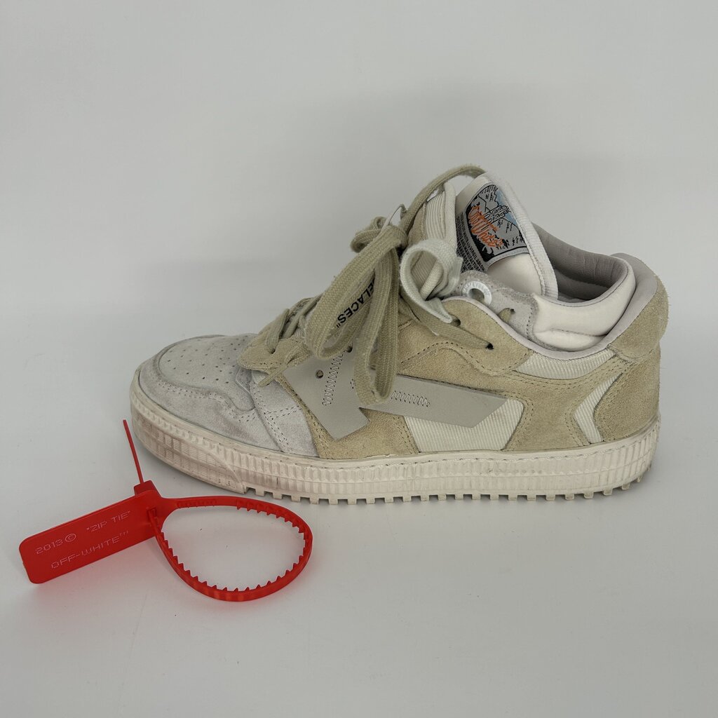 Off White High Top Sneakers