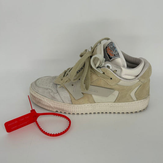 Off White High Top Sneakers